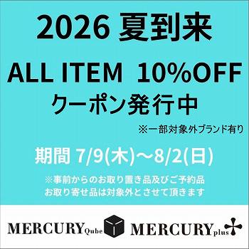 MERCURY Qube(マーキュリー キューブ) メンズファッション正規取扱店の